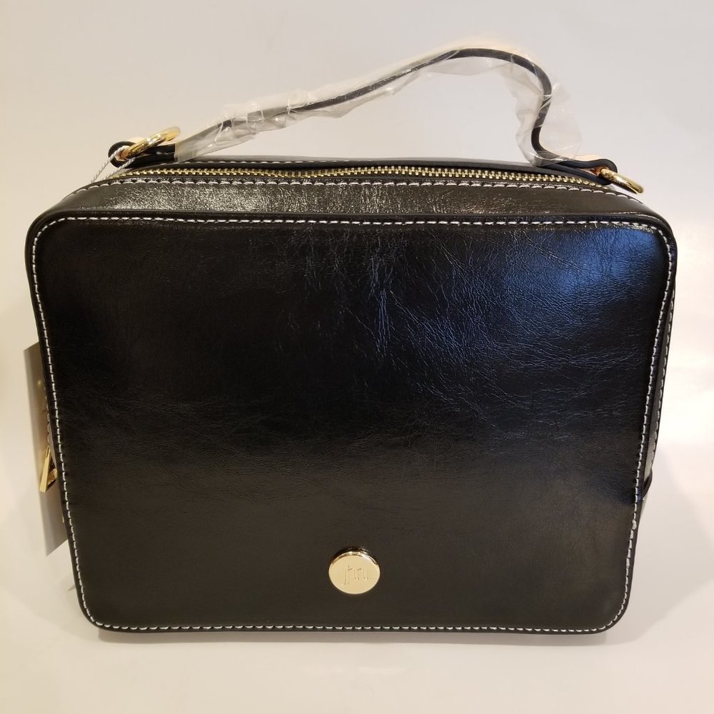 Jessica Moore Textured Black Camera Bag, 9" x 7", JM-386BLT